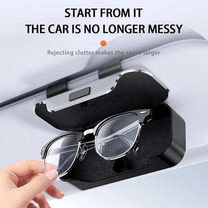 For WEY TANK 500 700 2022-2025 TANK 300 400 Car Interior Accessories Glasses Holder Clip Box Car Visor Sunglasses Glasses Case