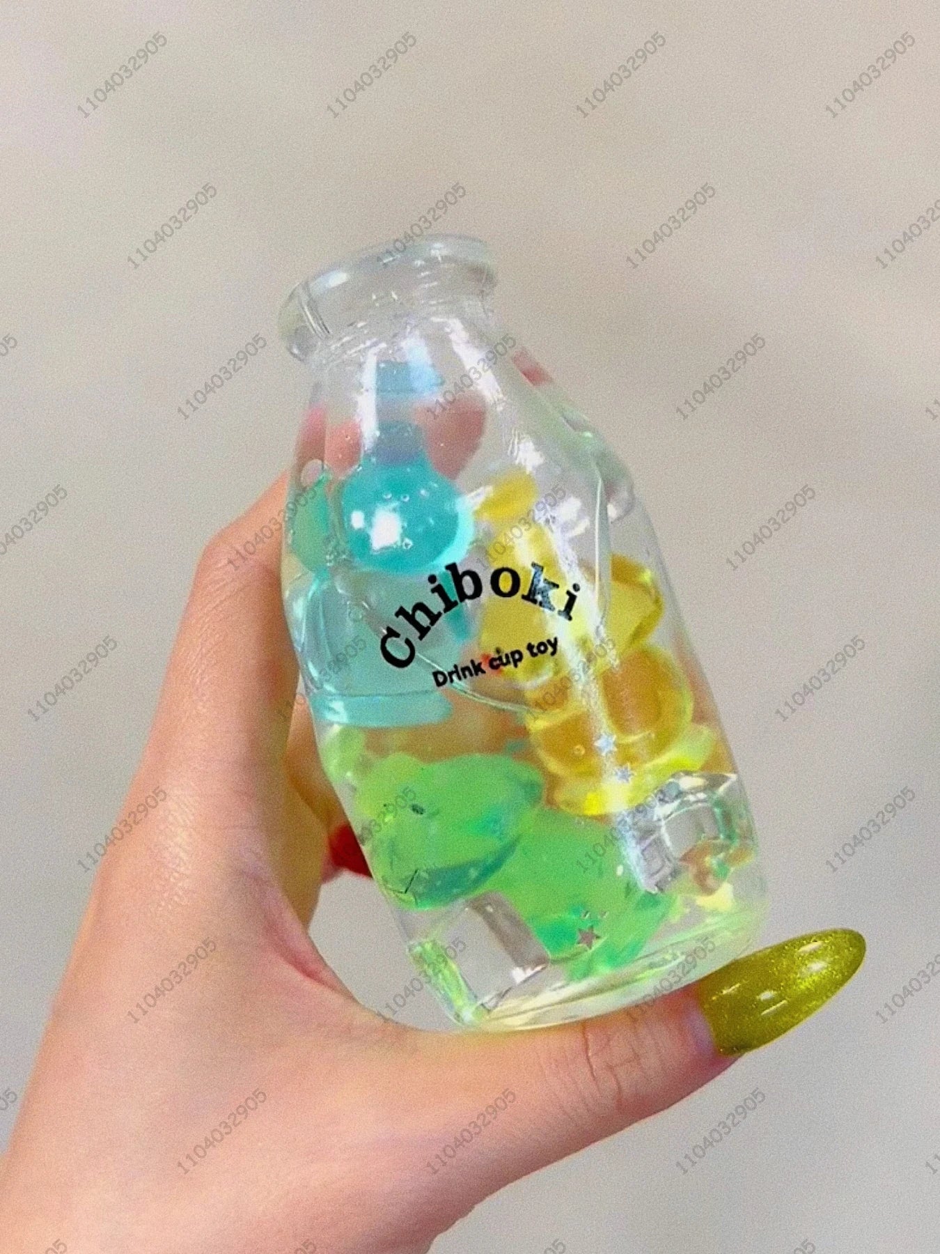 Marble Soda Bottle Fidget Toy Bottle Stress Ball Squishy Toy ASMR Sensory ADHD Autism Anti Stress Relief for Kids & Adult Gifts