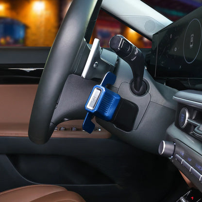 For Hyundai Santa FE/ Tucson /Kona /Sonata 2024-2026 Aluminum Steering Wheel Gear Shift Knob Assistor Button Cover Accessories