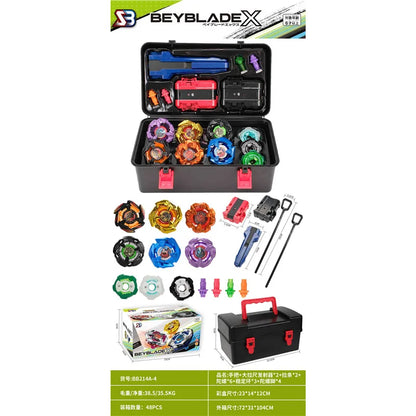 New alloy gyro attack suit with two-way transmitter combat gyro tool storage box gift Hurricane CX BX alloy gyro vs PK game.