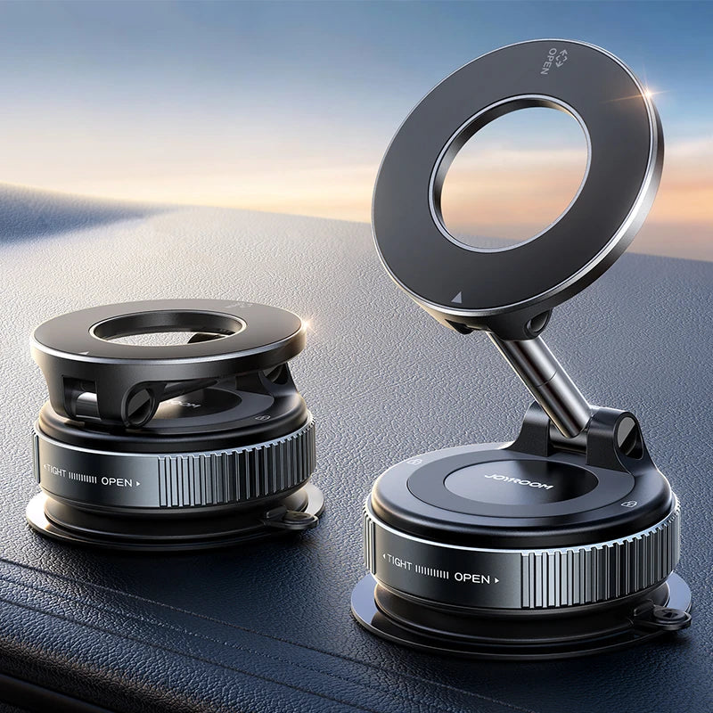 Joyroom Magnetic Car Phone Holder 360° Rotatable Suction Cup Phone Mount For Dashboard/Windshield For iPhone 4.7-7.0'' Phones
