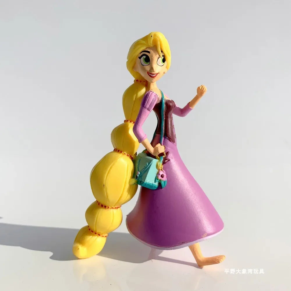 Cartoon Rapunzel Vampire Chameleon Model Toys Bullyland Desktop Decor Collection Ornaments Cartoon Characters Dolls Kid Gift