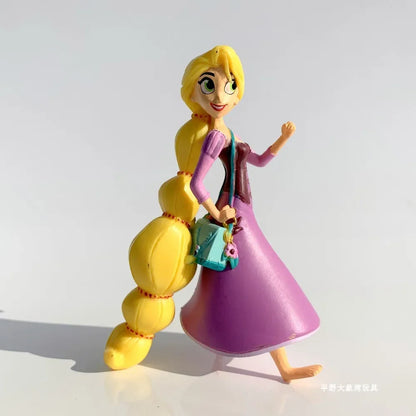 Cartoon Rapunzel Vampire Chameleon Model Toys Bullyland Desktop Decor Collection Ornaments Cartoon Characters Dolls Kid Gift