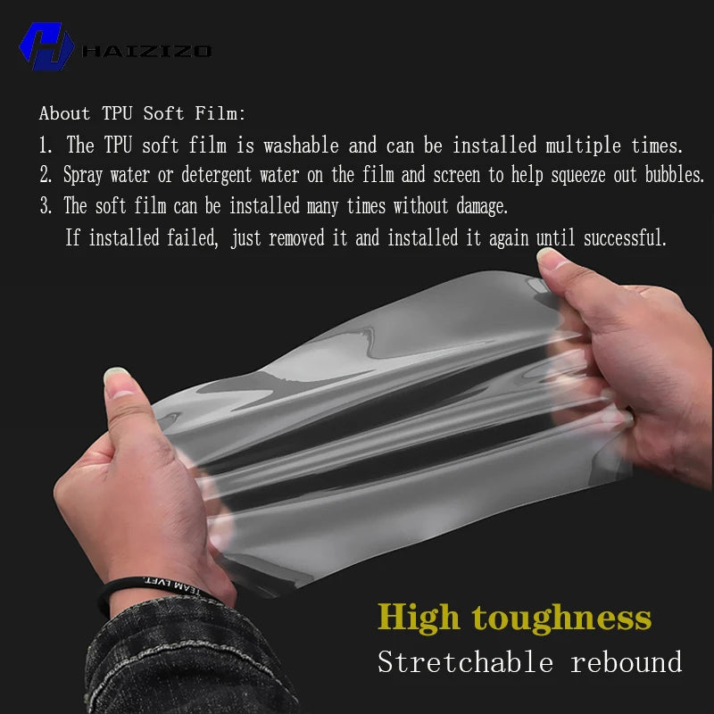 For BYD Sealion 5 DM-i 2025-2026 interior Matte Screen Protector console GPS Navigation LCD screene TPU film Scratch resistant