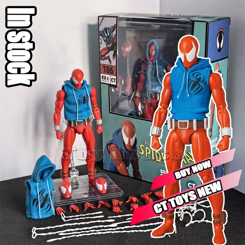 Hot Mess Toy Superior Spider-Man Doctor Octopus Action Figure - Handmade Collectible Toy For Children's And Fans By Peter Parker