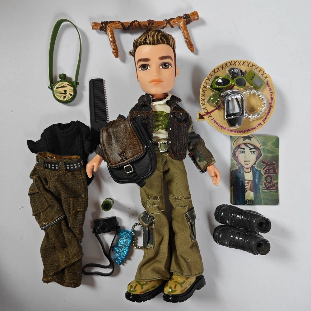 bratz boy dylaw wild life safari Eitan  many accessory collection dolls bratzillaz doll