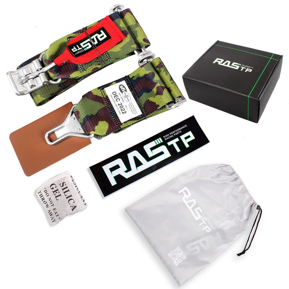Cross-border car modification supplies, bumper car racing belt, two-point kart simple seat belt