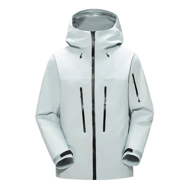 2026 New Storm Jacket Outdoor Sports Camping Mountaineering Fashion Men's Windproof British Wind Hooded Simple Storm Jacket