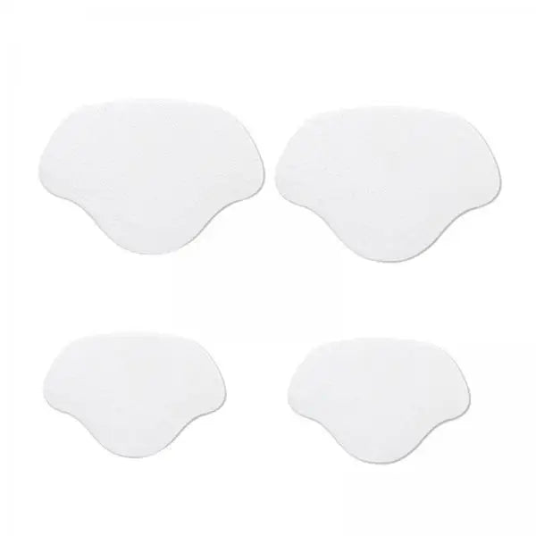 4x 4 Pieces Heel Grips Shoe Heel Pad Shoe Heel Insert Insoles Heel Repair Subsidy Self- Microfiber Cloth Material Suitable for