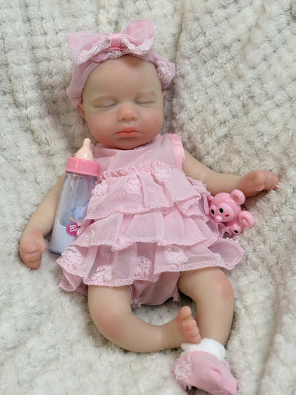 Aizwa1 Loulou, Bettie, Vivienne Silicone Reborn Doll Girl For Choice 13 Inch Lovely bebe reborn de silicona Doll Toy
