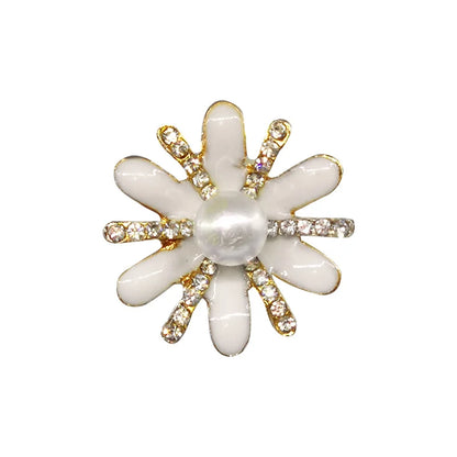 1pcs Metal Shoe Charms Flowers Butterfly Shoe Decorations Perfume Bow Tie White Sandals Pins for Women Girls Favor Gifts