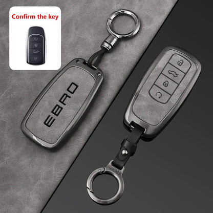 NEW Car Key Case Cover Holder Shell Fit For EBRO S400 EBRO S700 EBRO S800 2025Protection Key Bag Set Keychain Car Accessories