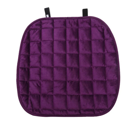 Car Seat Cover Front Rear Flocking Cloth Cushion Non Slide Winter Auto Protector Mat Pad Keep Warm Universal Fit Truck Suv Van