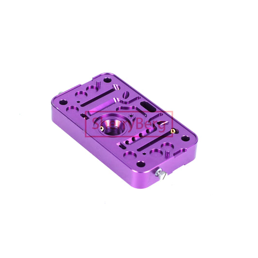 SherryBerg Billet Race Calibrated Carburetor Metering Block for Race Karb 4150 Carb Purple 850 CFM Carburetor Series Top Quality
