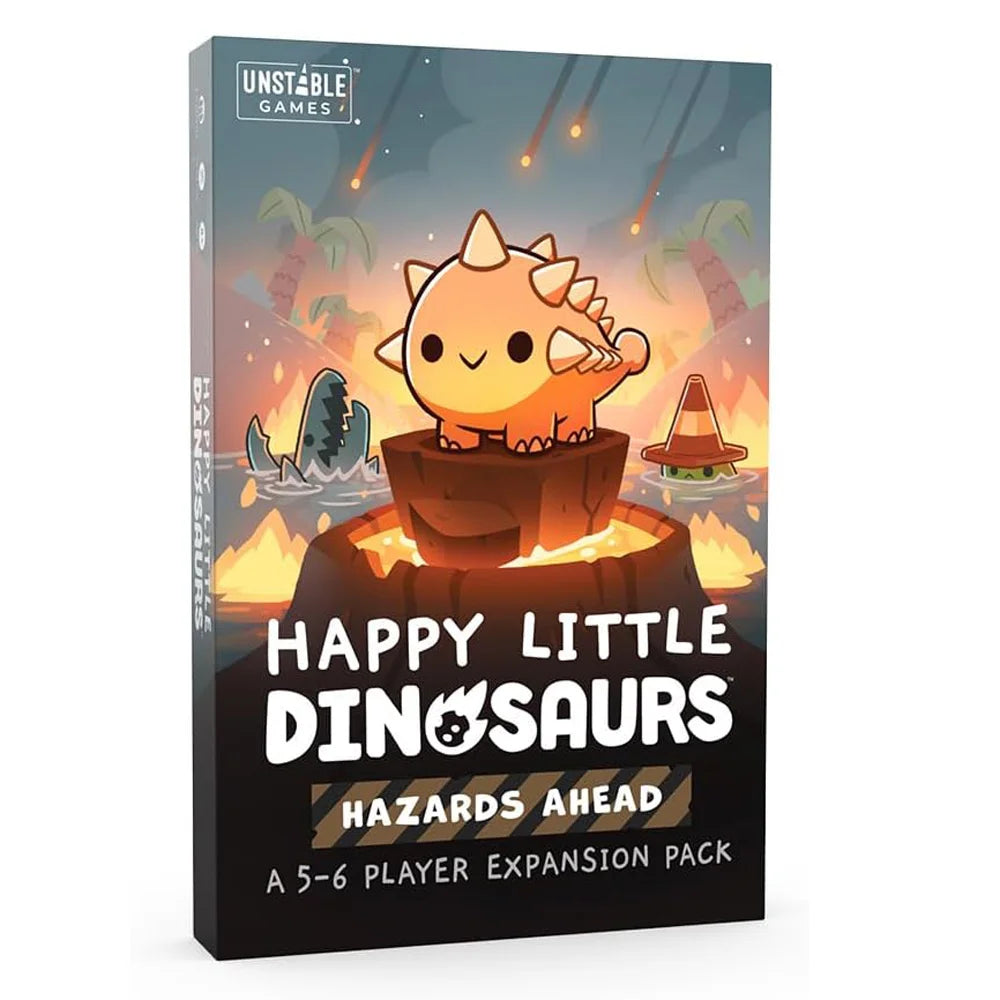 Unstable Games Happy Little Dinosaurs Board Game Funny Unicorns Card Game Family Board Games for 2-4 Players