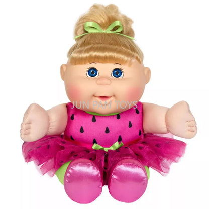 Cabbage Patch Kids Sittin' Pretty Babble 'n Sing Toddler Fun Fruit Fashion 9 Singing Along Songs Soft Doll Girl Birthday Toy 1pc