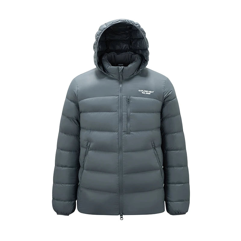 Semir Down Jacket Men Winter 90% Down Fill Lightweight Goose Down 2025 New Couple Removable Hooded Outerwear Men's Wear