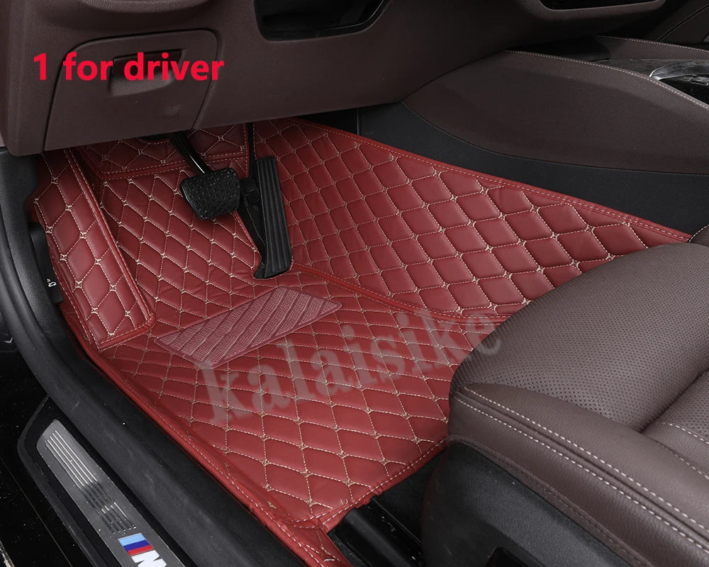 Custom Car Floor Mat for SsangYong All model Stavic Korando Kyron tivoli rexton Actyon Chairman auto accessories interior parts