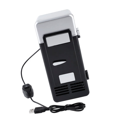 Mini Fridge Cool Quickly Beverage Fridge Usb Interface Cooler & Warmer 5 Minutes Refrigerator Temperature for Cola Cans Coffee