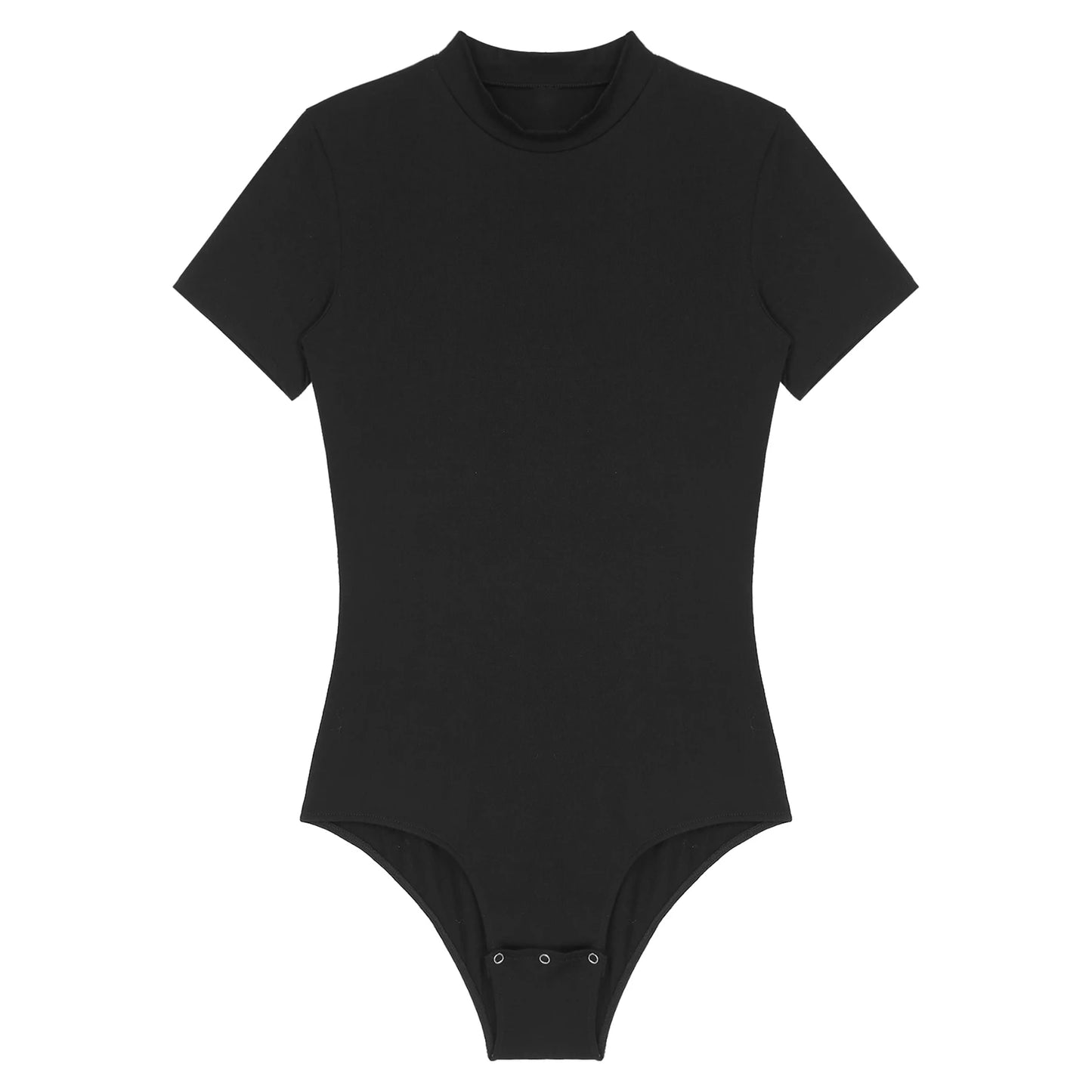 Men Casual Solid Color Skinny Romper Stretchy Undershirt Bodysuit Leotard for Shapewear Athletic Jumpsuit Swimwear Wetsuit
