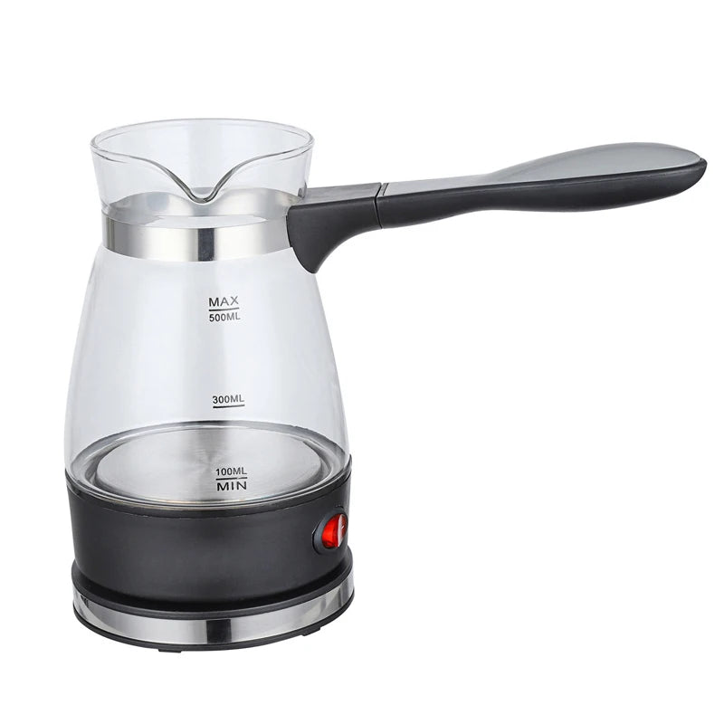 Glass coffee pot, Turkish household electric coffee maker, pour-over brewing, five-layer paper box packaging