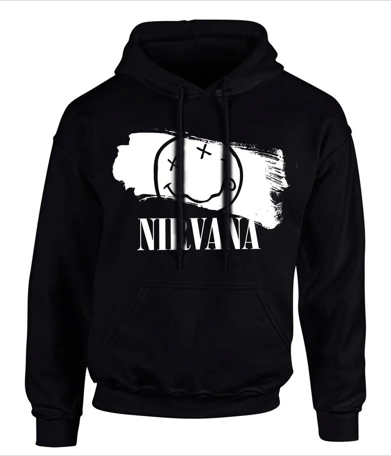Classic Rock Band Nirvana Kurt Cobain Graphic Print Hoodie Men Women Loose Oversize Sweatshirt Streetwear Harajuku Wind Pullover