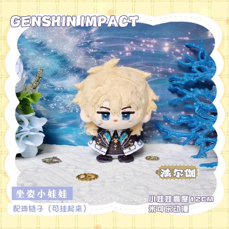 Genshin Impact stuffed toy Anime Games Plush doll Zibai Lohen Linnea Nicole Alice Illuga Nefer Jahoda Aino Lauma  Arlecchino Toy