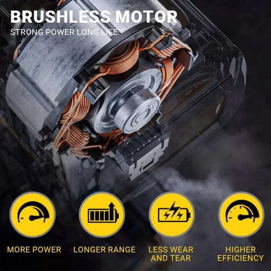 DEWALT DCF900 Brushless Cordless Impact Wrench – 1/2" Compact High Torque 3-Speed Adjustment, Pneumatic Barrel for Tire Removal