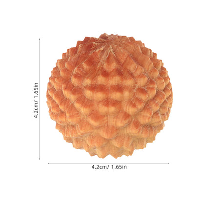 2Pcs Durian Massage Balls Texture Hand Exercise Relaxation Portable Massaging Ball Chinese Health Ball Hand