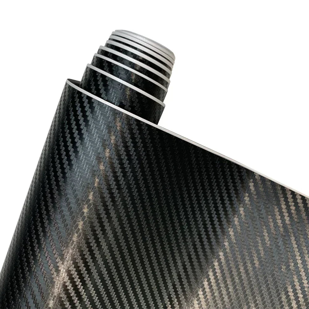Glossy Matte Carbon Fiber Vinyl Car Wrap Films Bubble Free for Car Sticker Laptop Skin Phone Cover Motorcycle Vehicle Decal