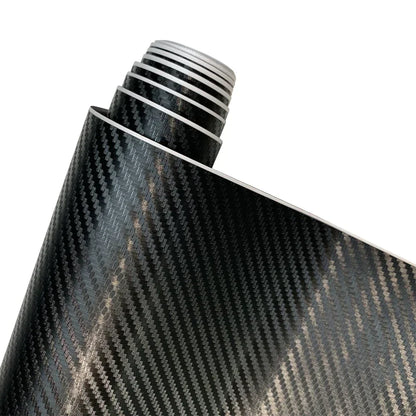 Glossy Matte Carbon Fiber Vinyl Car Wrap Films Bubble Free for Car Sticker Laptop Skin Phone Cover Motorcycle Vehicle Decal