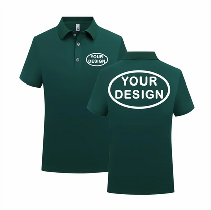 Summer Casual Cheap POLO Shirt Personal Company Logo Customization Embroidery Printing Personalized Design Top