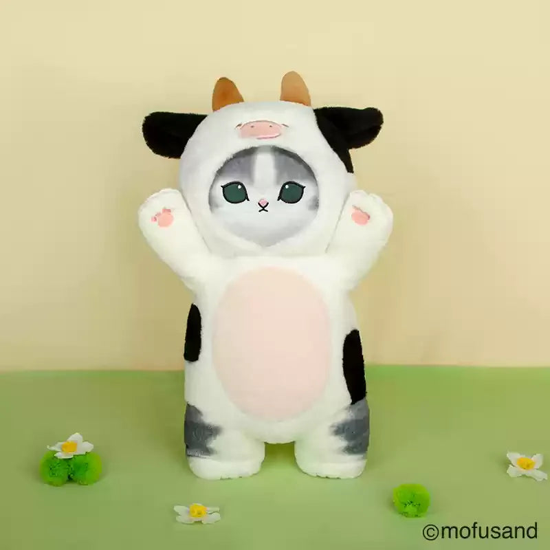 30/50cm Mofusand Kawaii Cos Cat Kawaii Animal Plushies Cosplay Animals Dinosaur Cow Bear Cute Plush Doll Children Gift Toy
