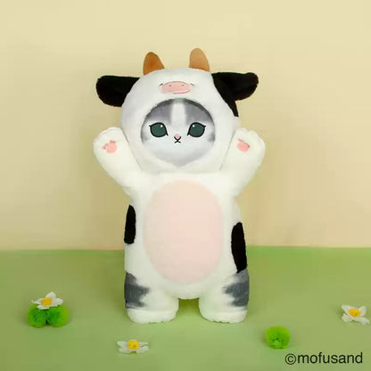 30/50cm Mofusand Kawaii Cos Cat Kawaii Animal Plushies Cosplay Animals Dinosaur Cow Bear Cute Plush Doll Children Gift Toy