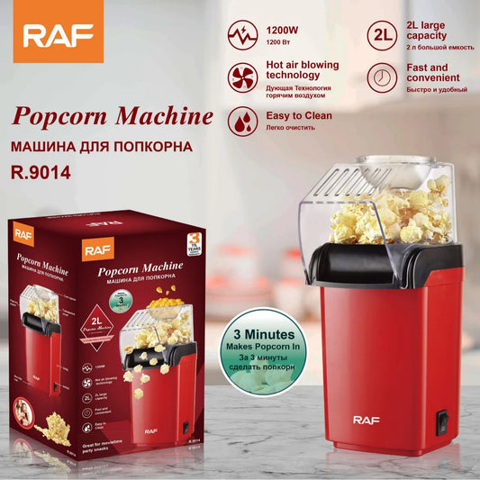 220V Popcorn Makers Mini Popcorn Machine Electric Household Appliance Machine Fully Automatic Popcorn Machine For Home Kitchen
