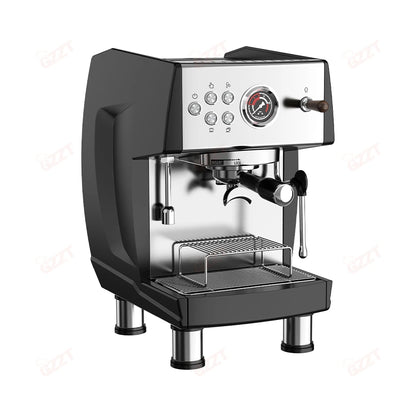 GZZT CM808 9Bar Commercial Semi-automatic Coffee Machine ULKA Pump 3 Boilers PID Temperature Control Espresso Coffee Tea Makers