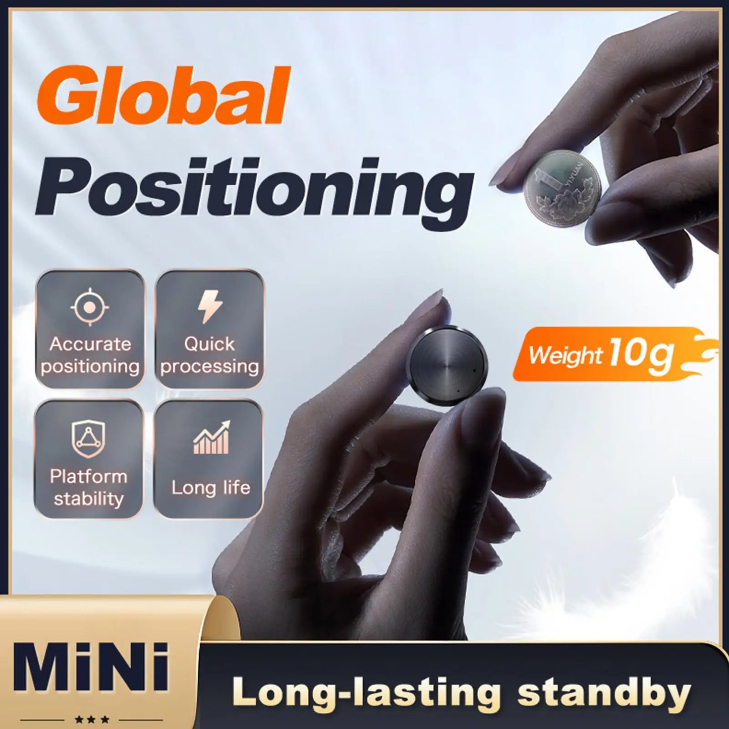 Car GPS Tracker Magnetic 2G Car Locator Portable GPS Tracking Device for SUVs RVs Trucks Sedans Fleet Managers Travelers