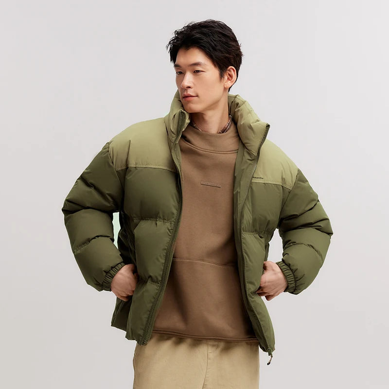 Semir Down Jacket Men Women 2024 New Winter Windproof Waterproof Outerwear Couple Puffer Jacket Cold-Proof Clothing