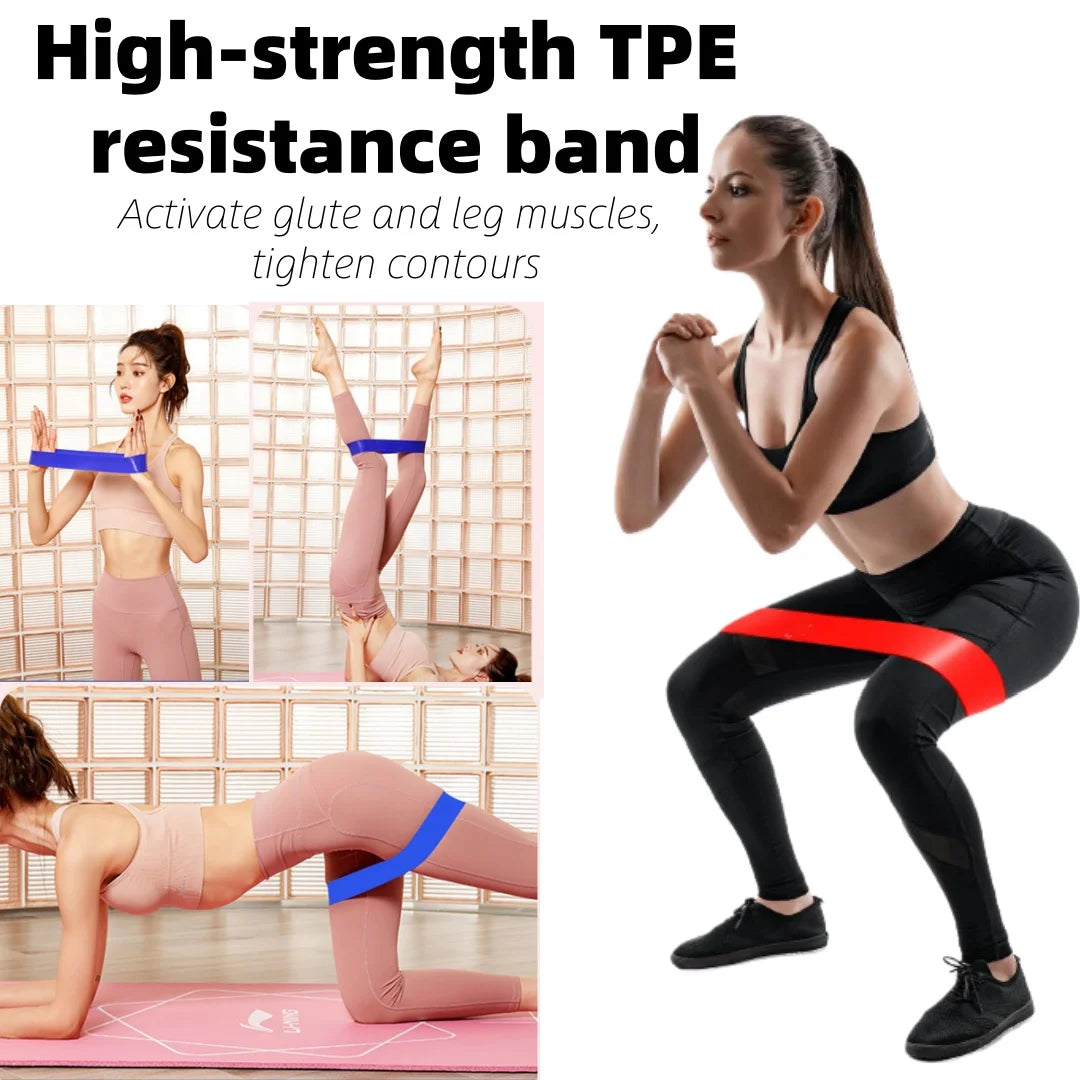 202420-Resistance Loop Band - Exercise Warm-Up, Glute Toning, Elastic Pull Band for Squats & Booty Lifting