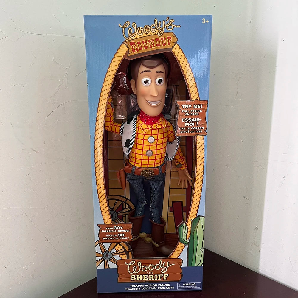Toy Story 4 Talking Woody Jessie Action Figure Sing Soft Cute  Anime Figure Decoration Birthday Model Gift Toys