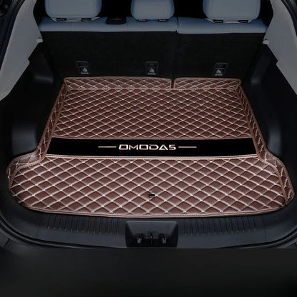 Car Trunk Mat for Chery Omoda 5 Accessories 2023 2024 Main Pad Retrofitting The Special Car Trunk Pad for Interior Decoration