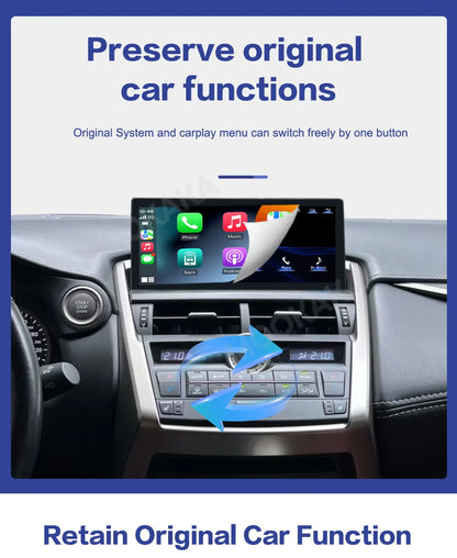 Linux Car stereo CarPlay FOR Lexus RX RX200 RX270 RX300 RX350 RX400h RX450h 2009-2021 Car Radio GPS navi player HD touch screen