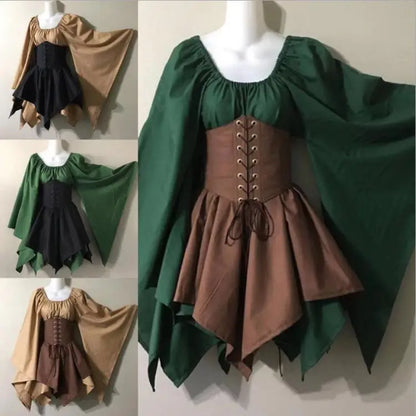 British Style Long Sleeve Sved Dress Women's Era Fashion Elegant Citywalk Gown Other Fabric Other Composition Winter Season