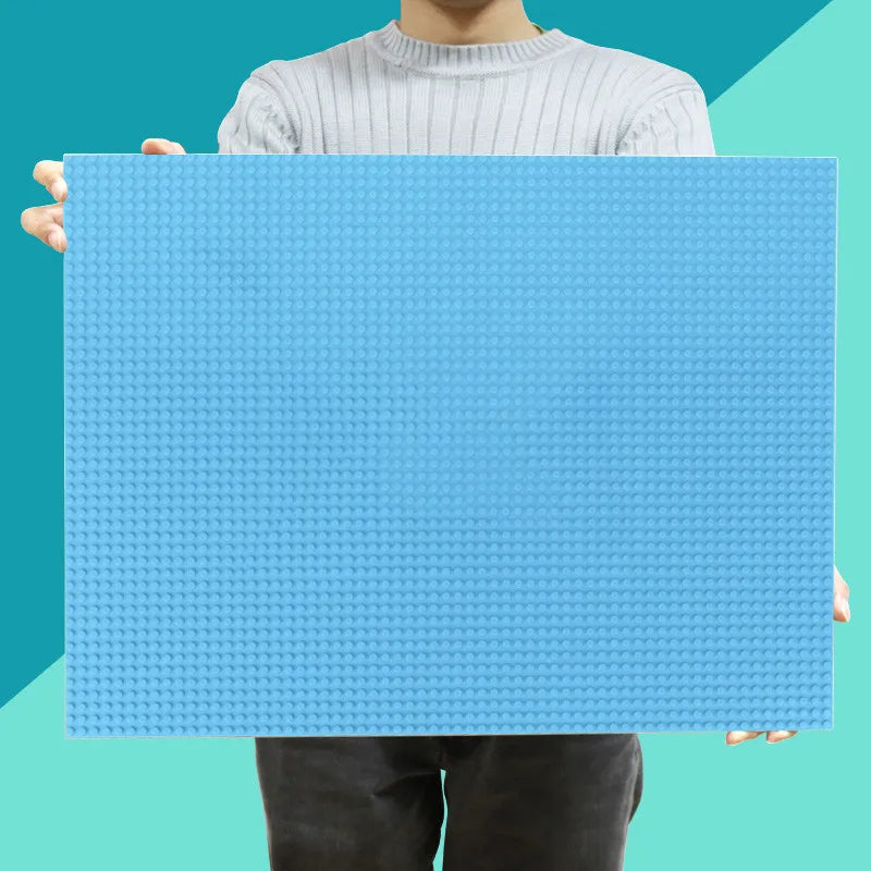 48x64 Dots Large Baseplate for Building Blocks, DIY Wall Mount Board, Compatible with Major Brands, Kids Gift Toy