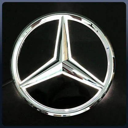Front Grille LED Star Emblem Light Badge For Mercedes Benz GLC GLE GLS-Class 2016-2019
