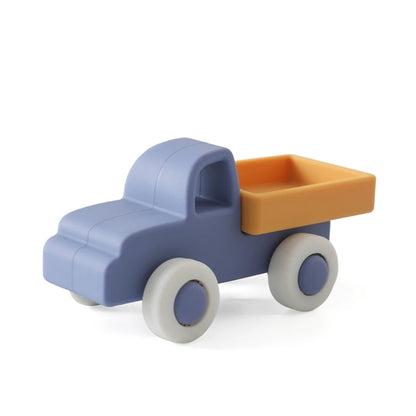 Baby Silicone Car Toys Montessori Baby Things Silicone Baby Teether Toy Car  0 12 Months Newborn Educational Toy Silicone Blocks