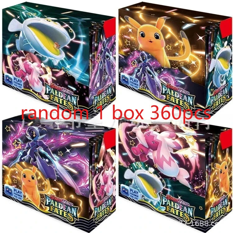 360 Pcs/Box Pokemon Card SCARLET&VIOLE 151 Astral radiance Evolutions Ultra Prism English Booster Battle Transaction Card