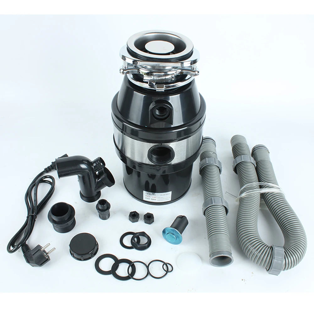 Electric Kitchen Food Waste Disposer Heavy-duty Under Sink Grind Garbage Disposal Unit Food Waste Grinder Machine 220V 550W