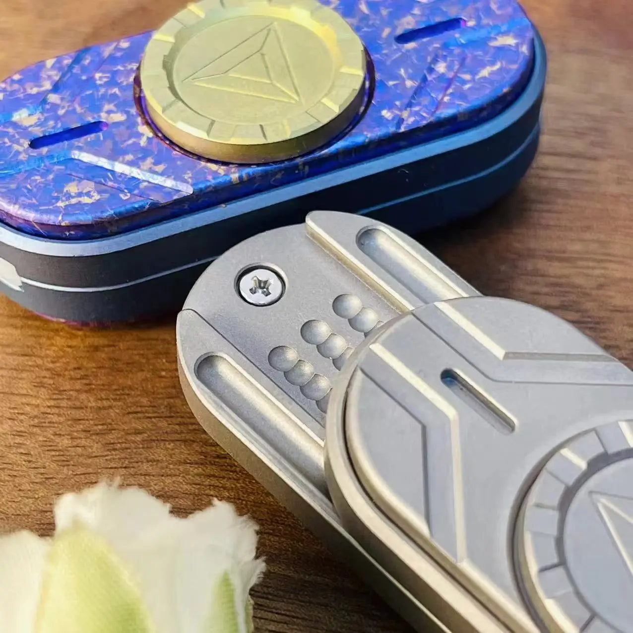 HalooPlayer Phantom fidget toy slider toys spinner and stress reliever fidgets antistress anxiety toy metal autismo edc