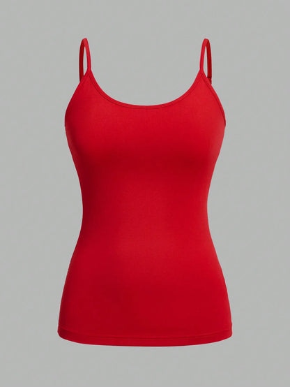 4 pcs Women Solid Color  Camisoles Vest Women Tank Tops Female Summer Sexy Strap Basic Tops Sleeveless Camisole T-shirt